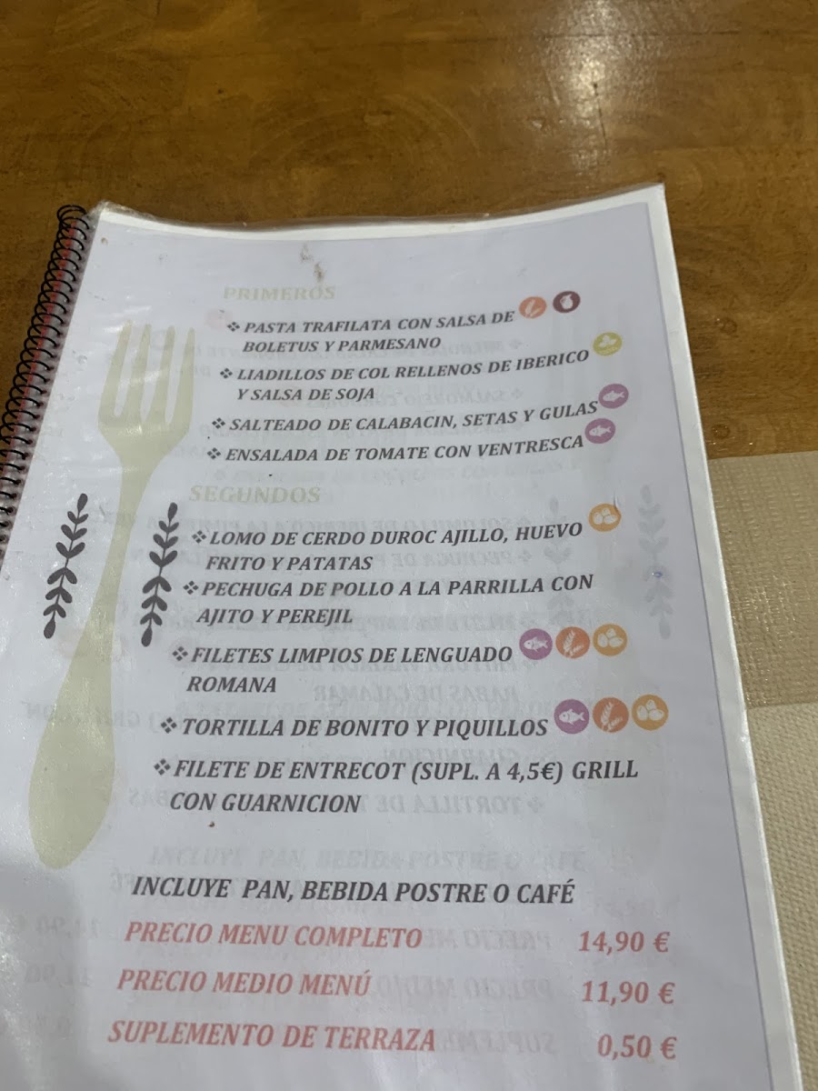 Tentenchanclas Menu - Image 5